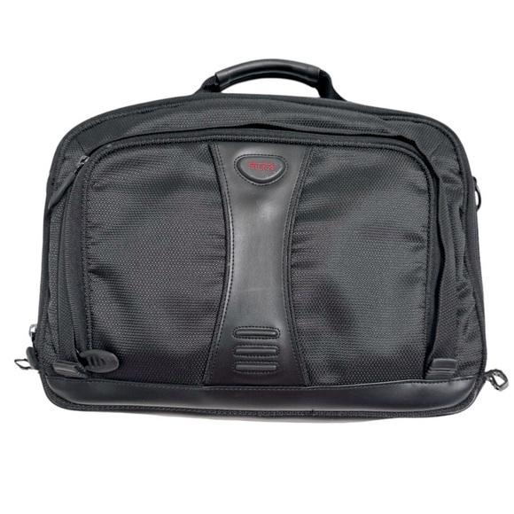 TUMI Ballistic Nylon Laptop Briefcase Messenger Bag Corporate Business Bag - Picture 1 of 16